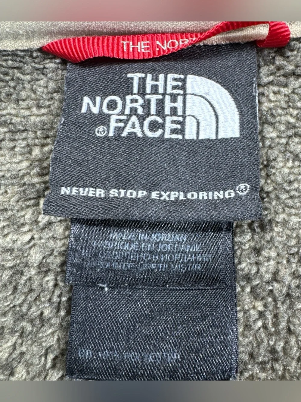The North Face Fleece Pullover Mens XL Brown Quarter Zip Knit Gorpcore